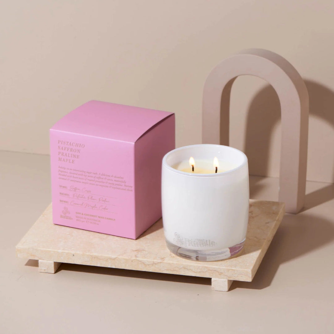 400gm Soy Candle - Pistachio Candles Urban Rituelle