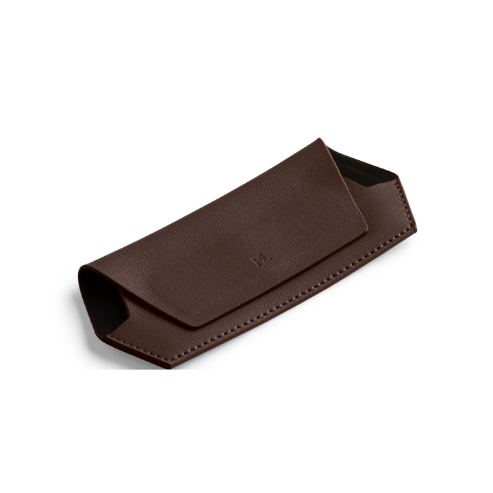 Fox and Leo glasses case - Chocolate Fox and Leo