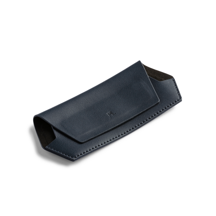 Slimline Glasses Case - Navy glasses case Fox and Leo