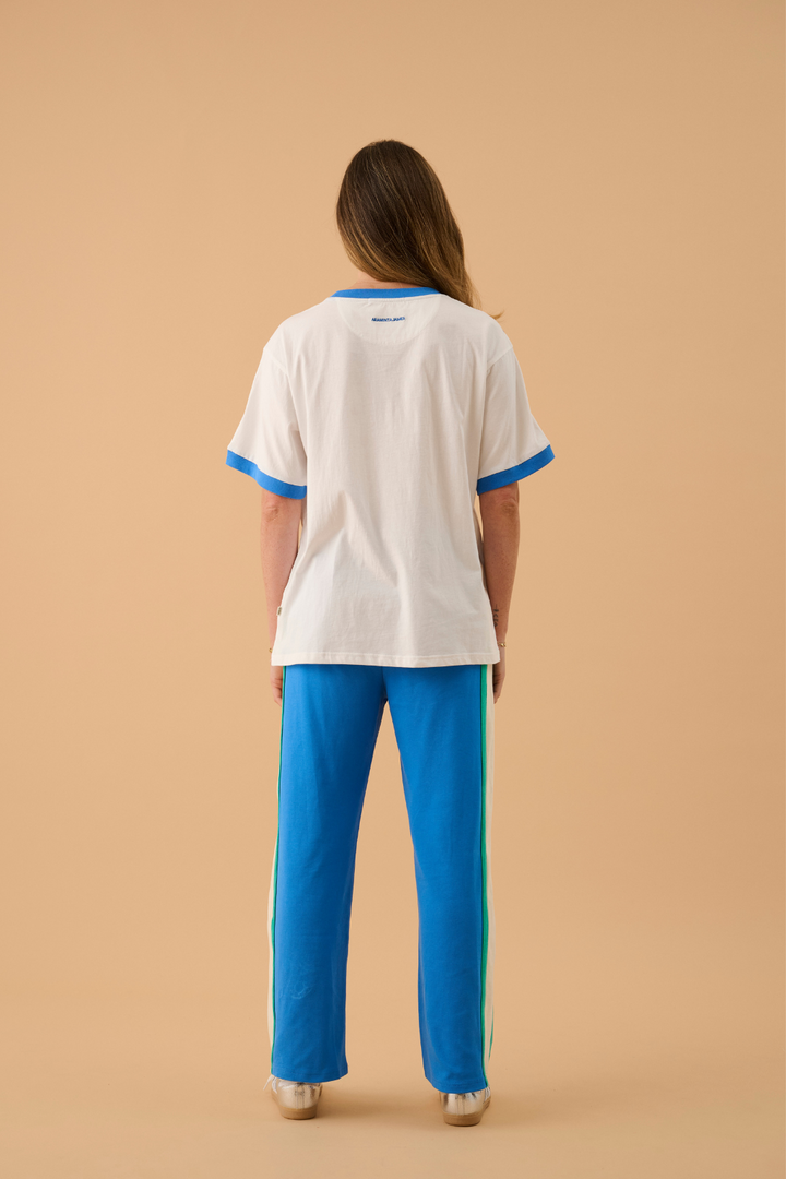 Cloe Knit Pant French Blue Araminta James