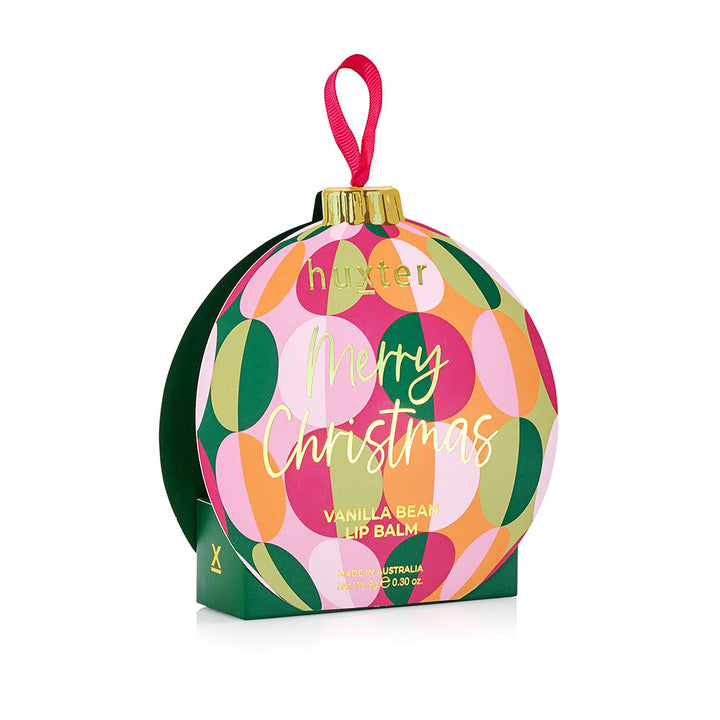 Hanging 9gm Lip Balm Bauble - Circles Huxter