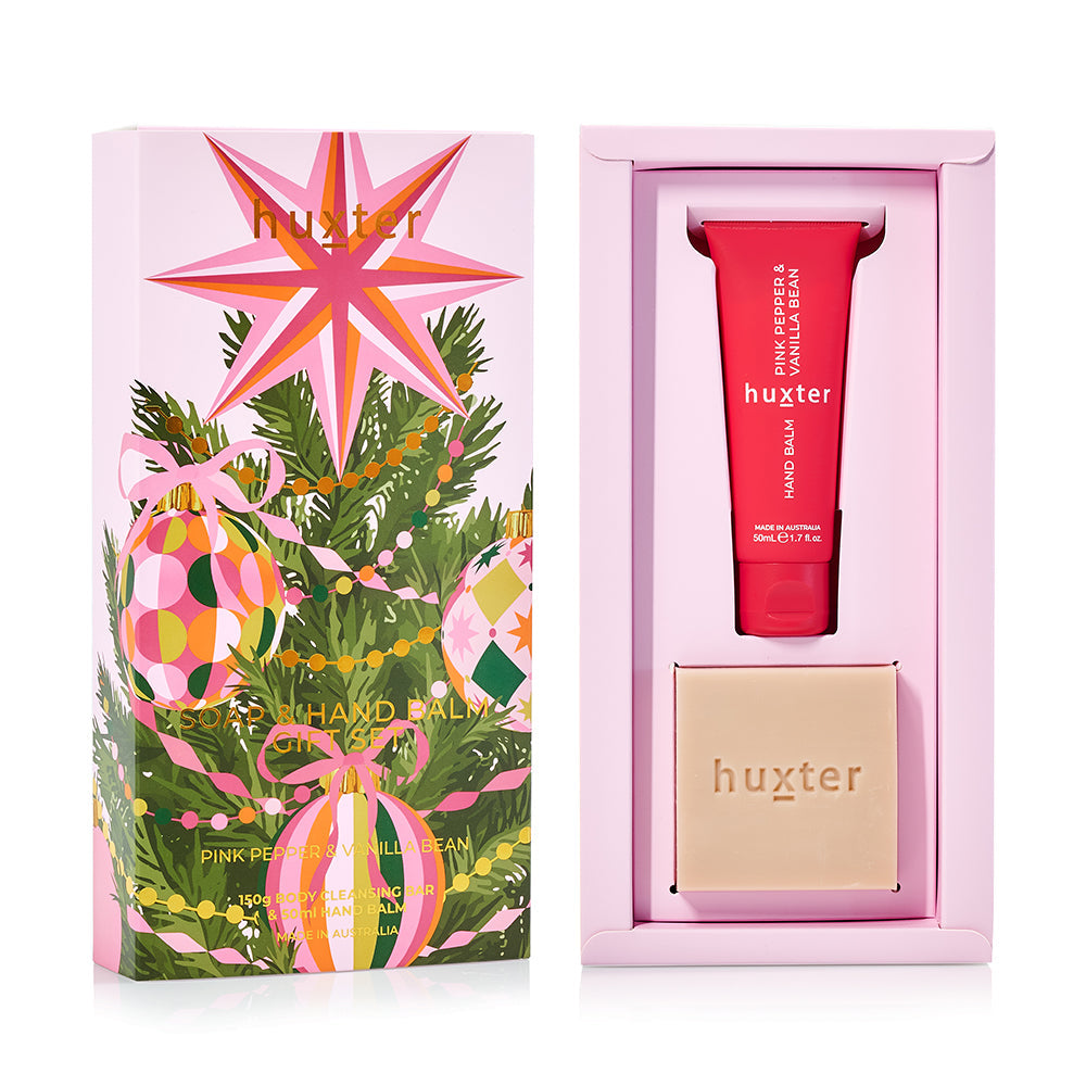 Soap &amp; Hand Balm Gift Set Huxter