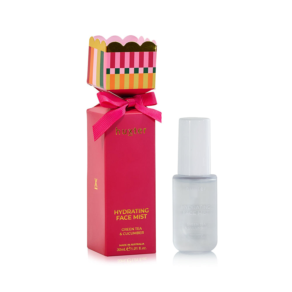 Hydrating Face Mist Bon Bon 30ml - Green Tea &amp; Cucumber Huxter