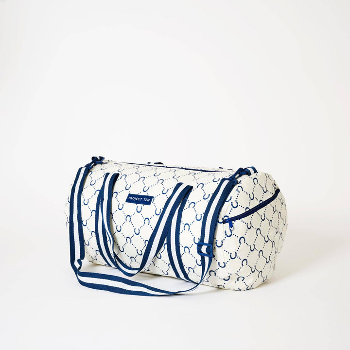 Barrel Bag – Navy Horseshoe Project Ten Pty Ltd