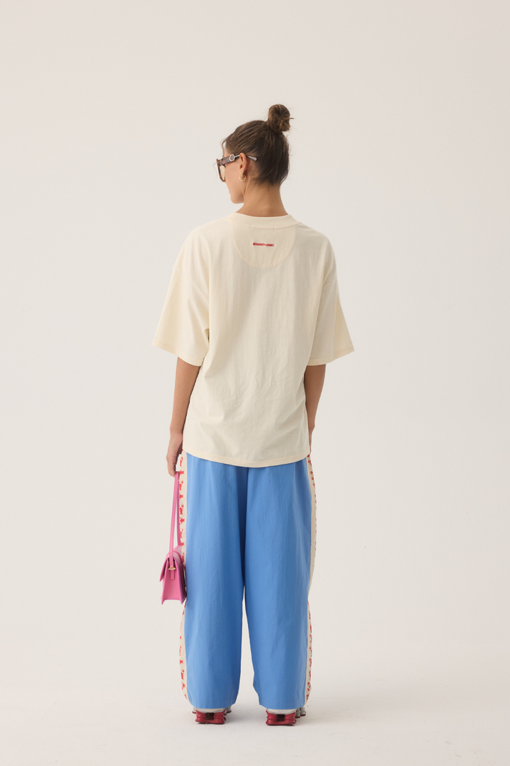 Lobster Oversized Tee Natural Araminta James