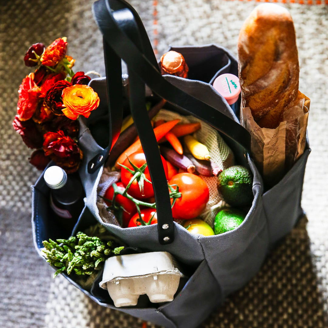Heavy Canvas Tote Bag | Reusable Multi-Pocket Market Tote CapaBunga®
