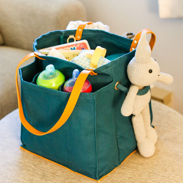 Heavy Canvas Tote Bag | Reusable Multi-Pocket Market Tote CapaBunga®