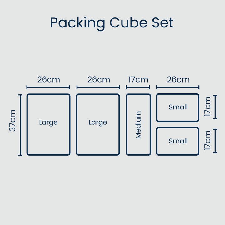 Packing Cube Set – Wallpaper Project Ten Pty Ltd