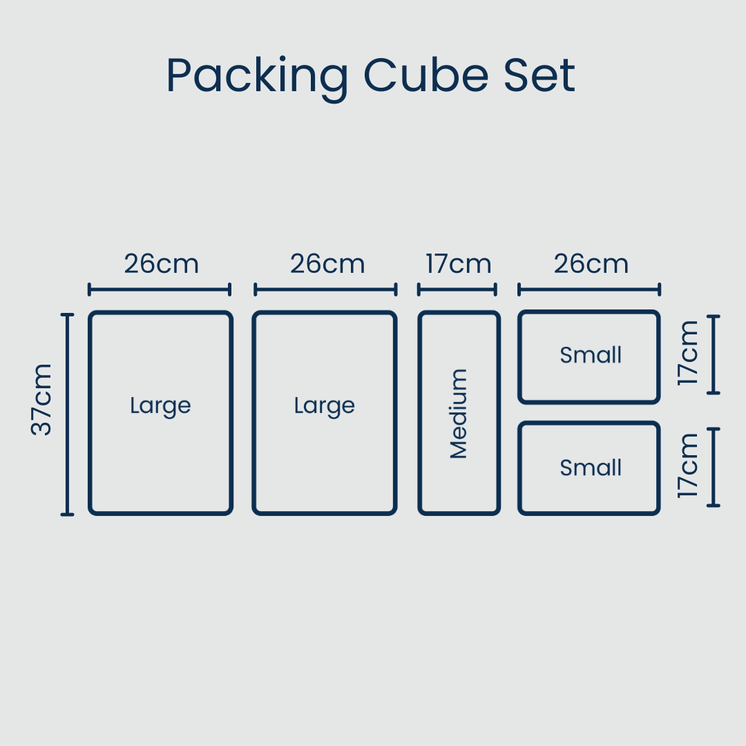 Packing Cube Set – Toile Project Ten Pty Ltd