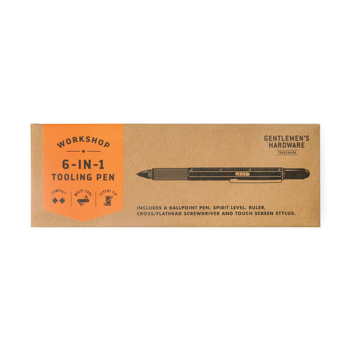 6-in-1 tooling pen mens accessories Gentlemans Hardware