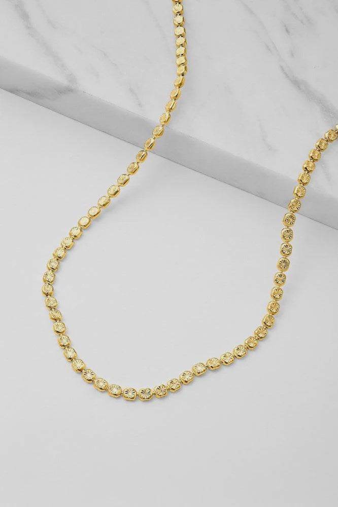 Belle Necklace - Gold Necklace Zafino Jewellery   