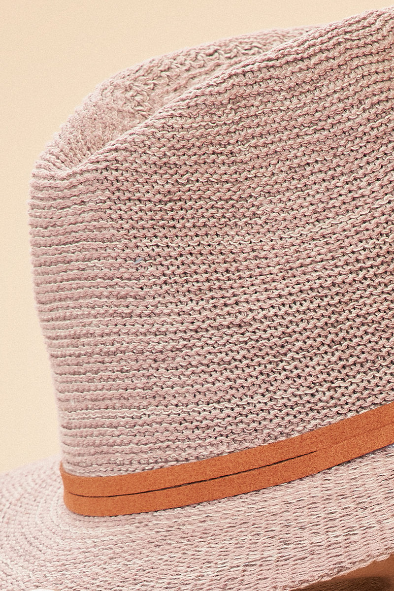 Natalie Hat - Plum hat Powder