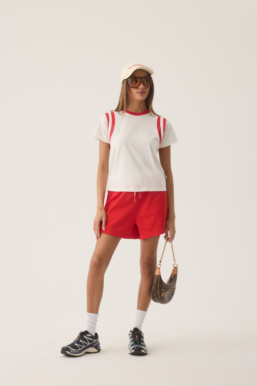 San Juan Baby Tee Snow Araminta James