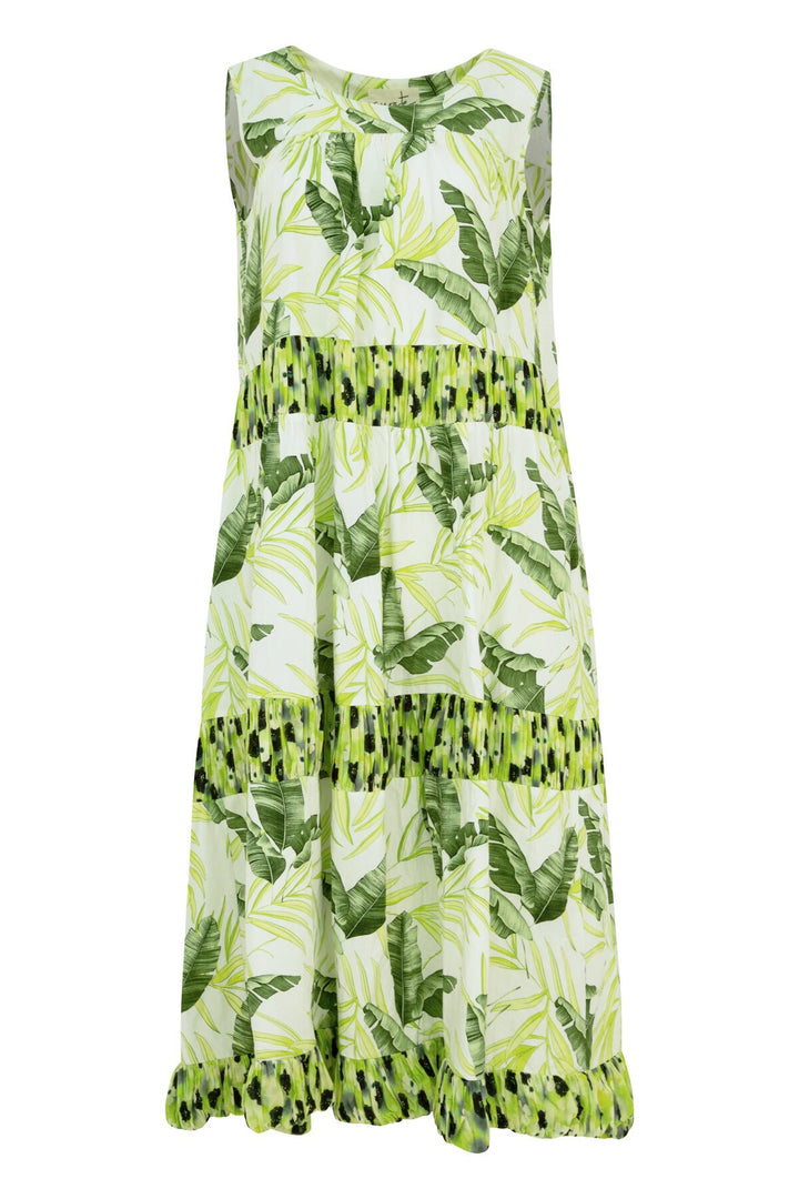 ARE YOU FRILLING Dress - By Curate (Trelise Cooper) - Palm dress Curate   