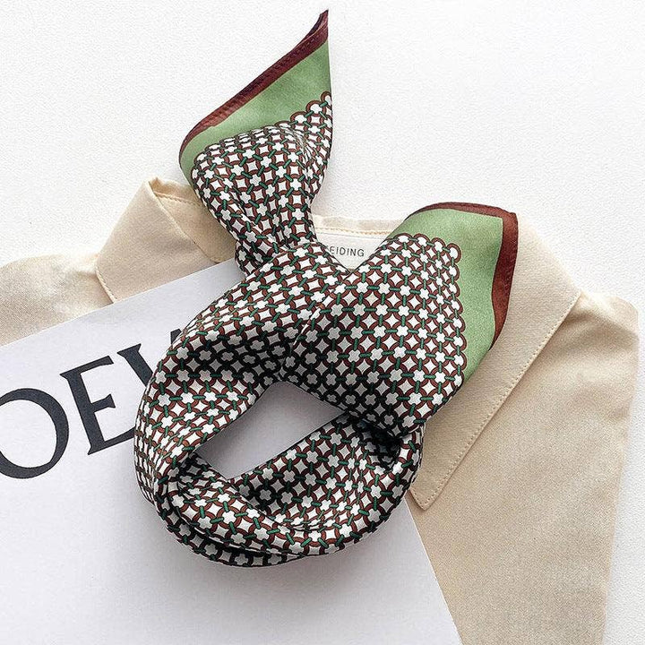 Blue Polka Dot 100% mulberry Silk Scarf accessories Stanleyandstone