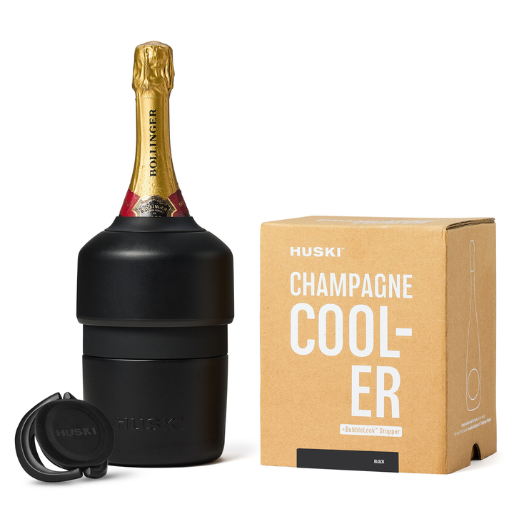 Huski Champagne Cooler - Black Huski