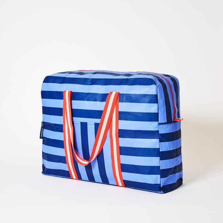 Overnight Bag – Blue Stripe