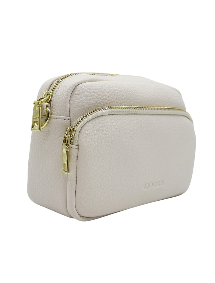 Riley Cross Body Bag - White Handbags zjoosh   