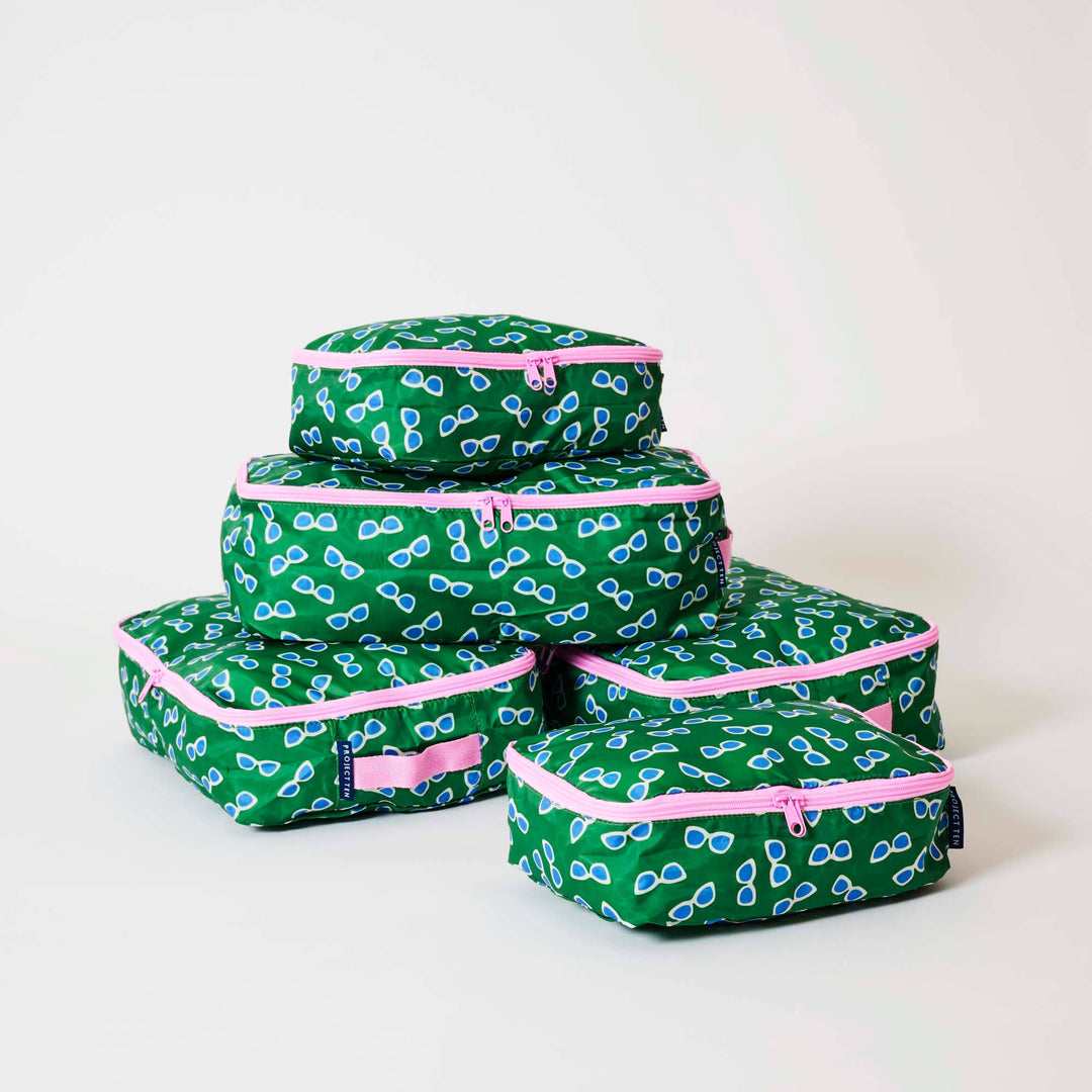 Packing Cube Set – Sunglasses travel Project Ten
