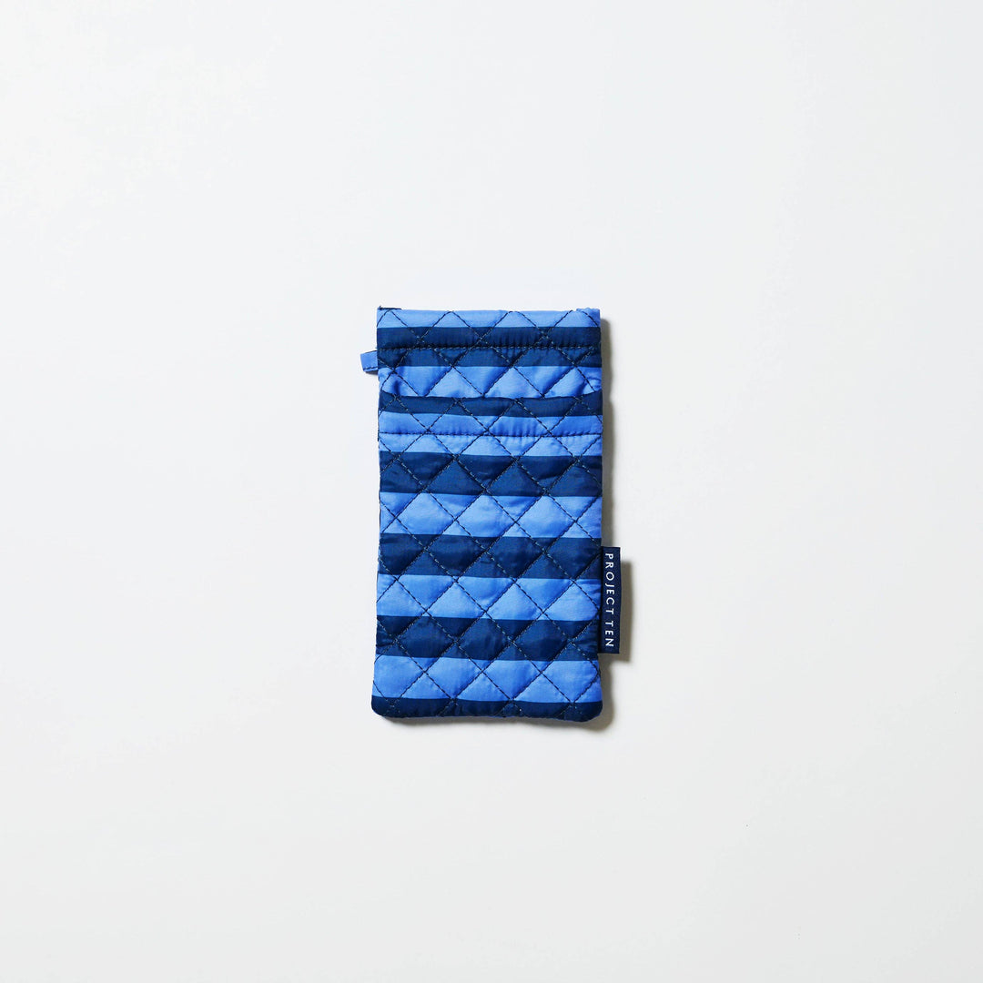 Double Glasses Case – Blue Stripe Project Ten Pty Ltd