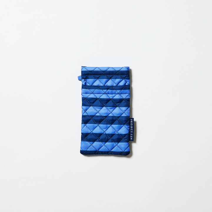 Double Glasses Case – Blue Stripe Project Ten Pty Ltd