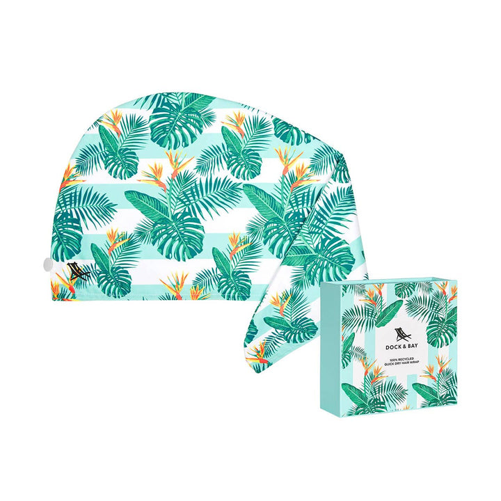 Dock &amp; Bay Hair Wrap Botanical Collection 100% Recycled Perfect Paradise hair accessories Until Pty Ltd