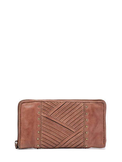 Biba McBee Leather Wallet Large - 2 colors available Handbags, Wallets & Cases Biba Tan  