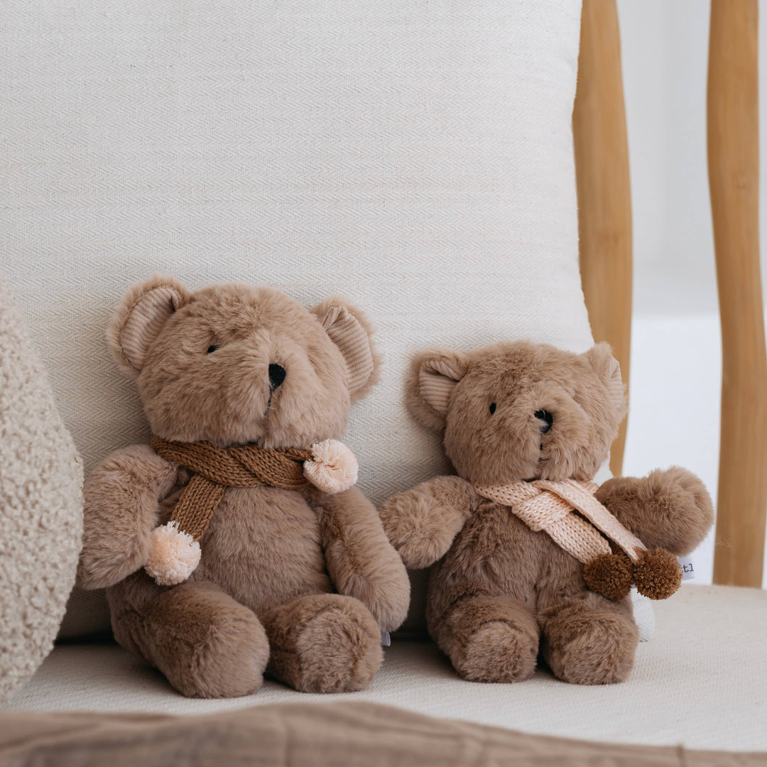Prudence Bear - medium | soft toy and the little dog laughed