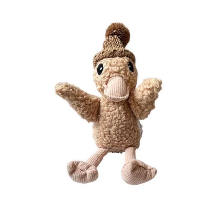 Poppy Duck | soft toy and the little dog laughed