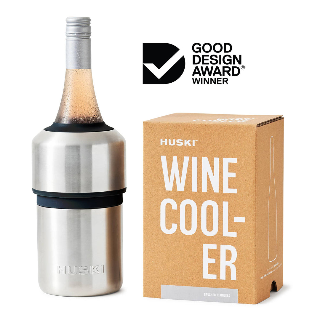 Huski Wine Cooler - Brushed Stainless Huski