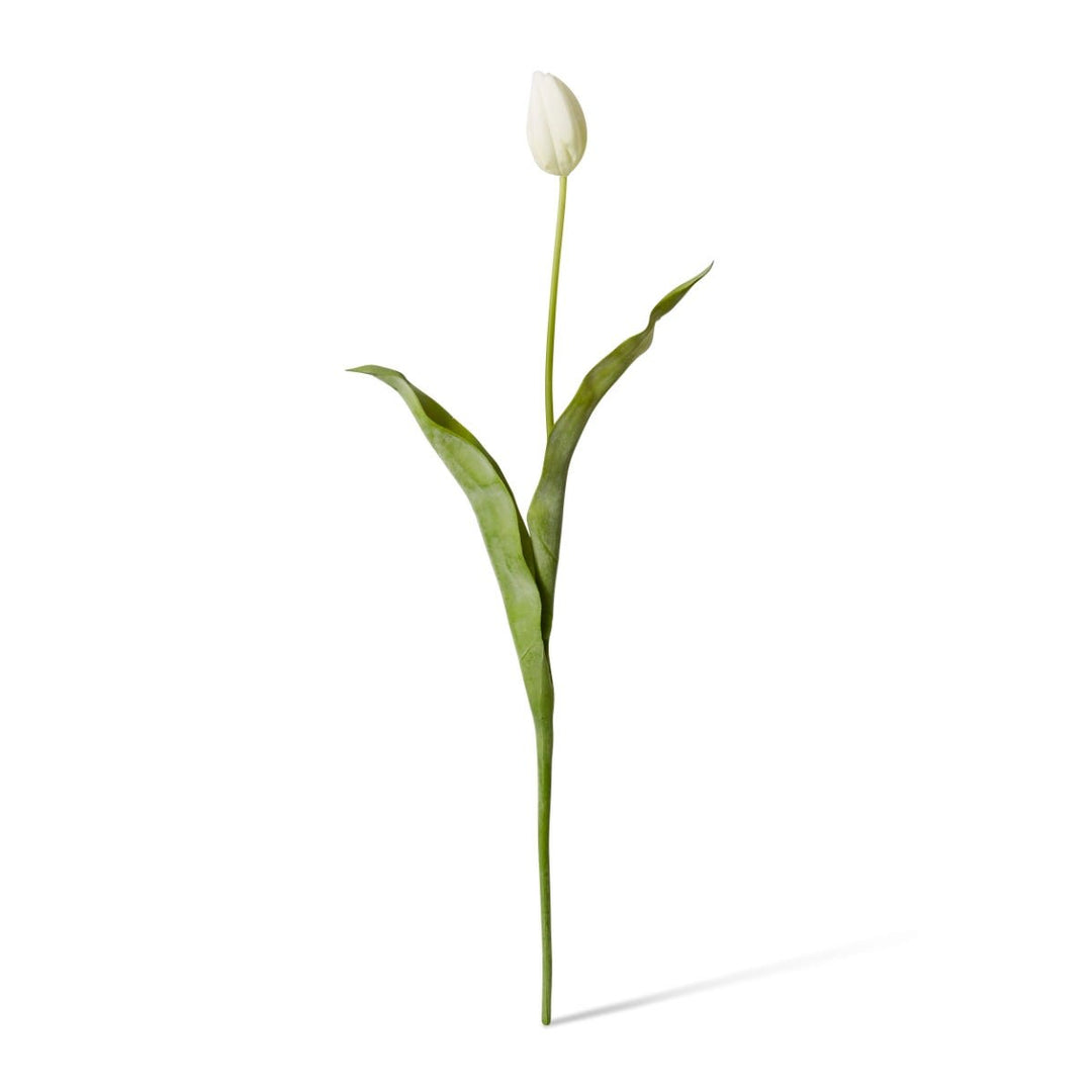 Tulip Stem White - 9 x 3 x 74cm artificial plant Elme Living