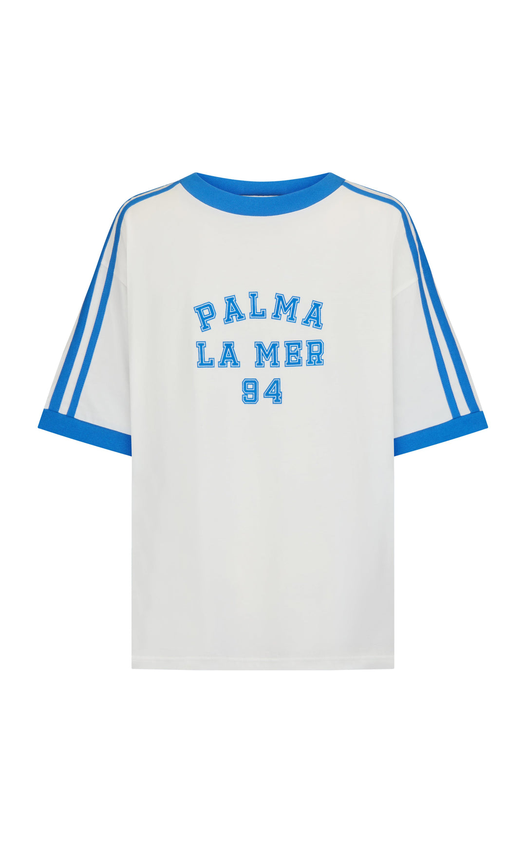 Palma Oversized Tee Snow Araminta James