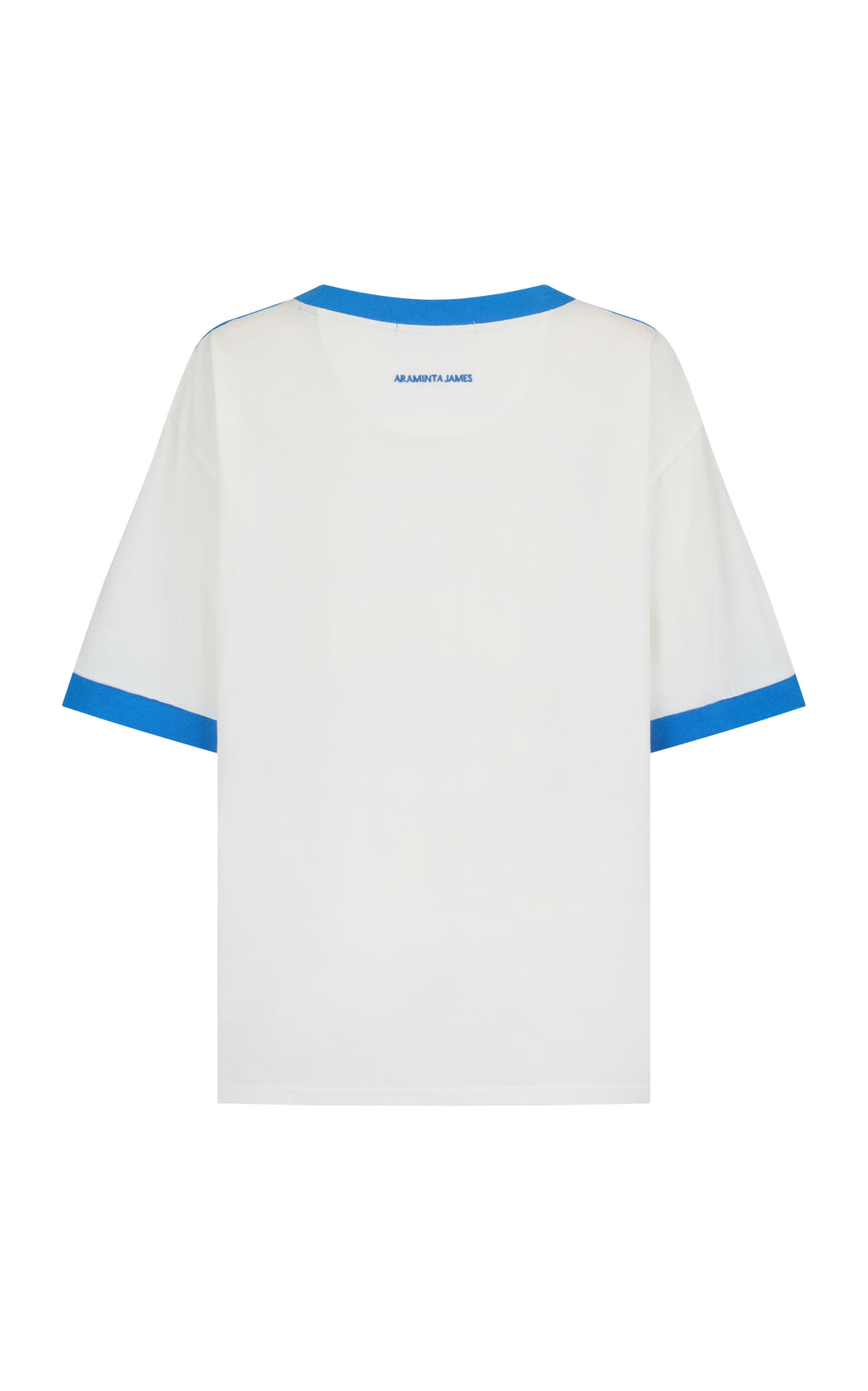 Palma Oversized Tee Snow Araminta James