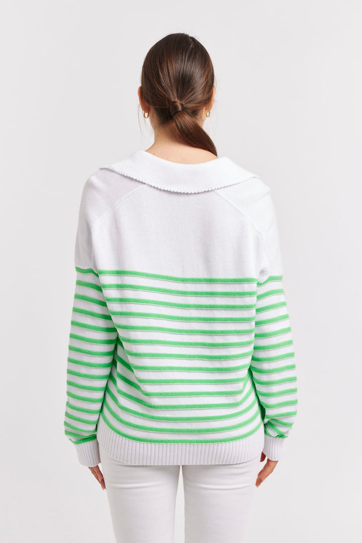 Nina Sweater - Apple knits Alessandra   