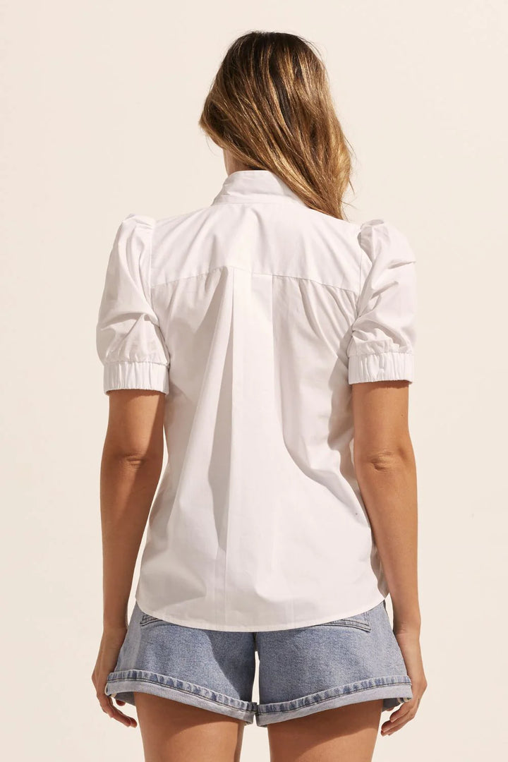 Allot Top - Porcelain blouse Zoe Kratzmann   
