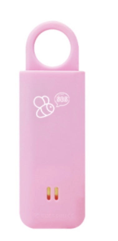Safety Bee - Rechargeable Personal Safety Alarm - Blush General Safety Bee   