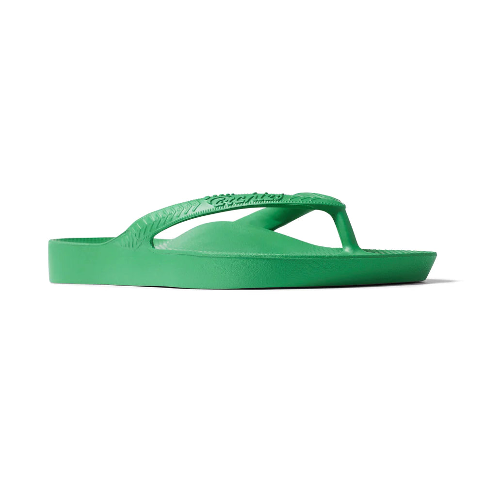 NEW Limited Edition Kelly Green Thongs Shoes Archies   
