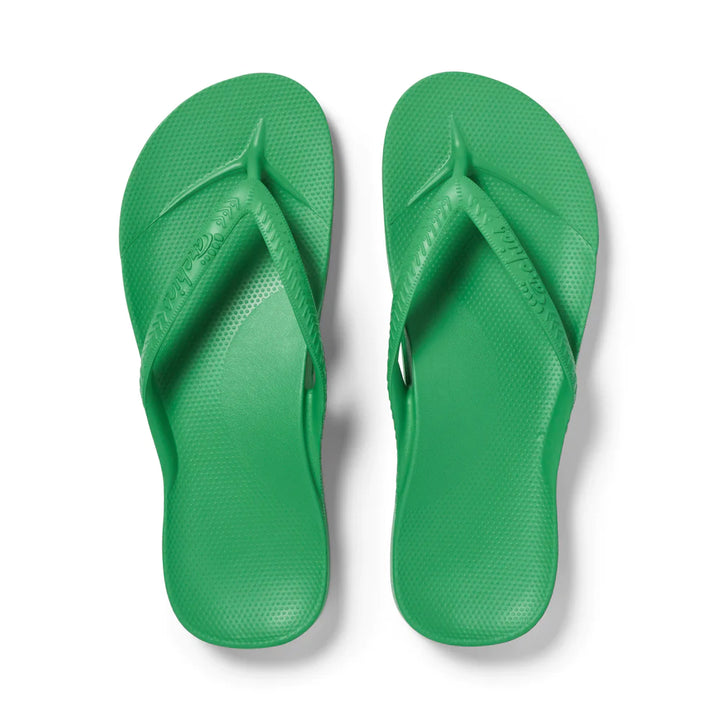 NEW Limited Edition Kelly Green Thongs Shoes Archies   