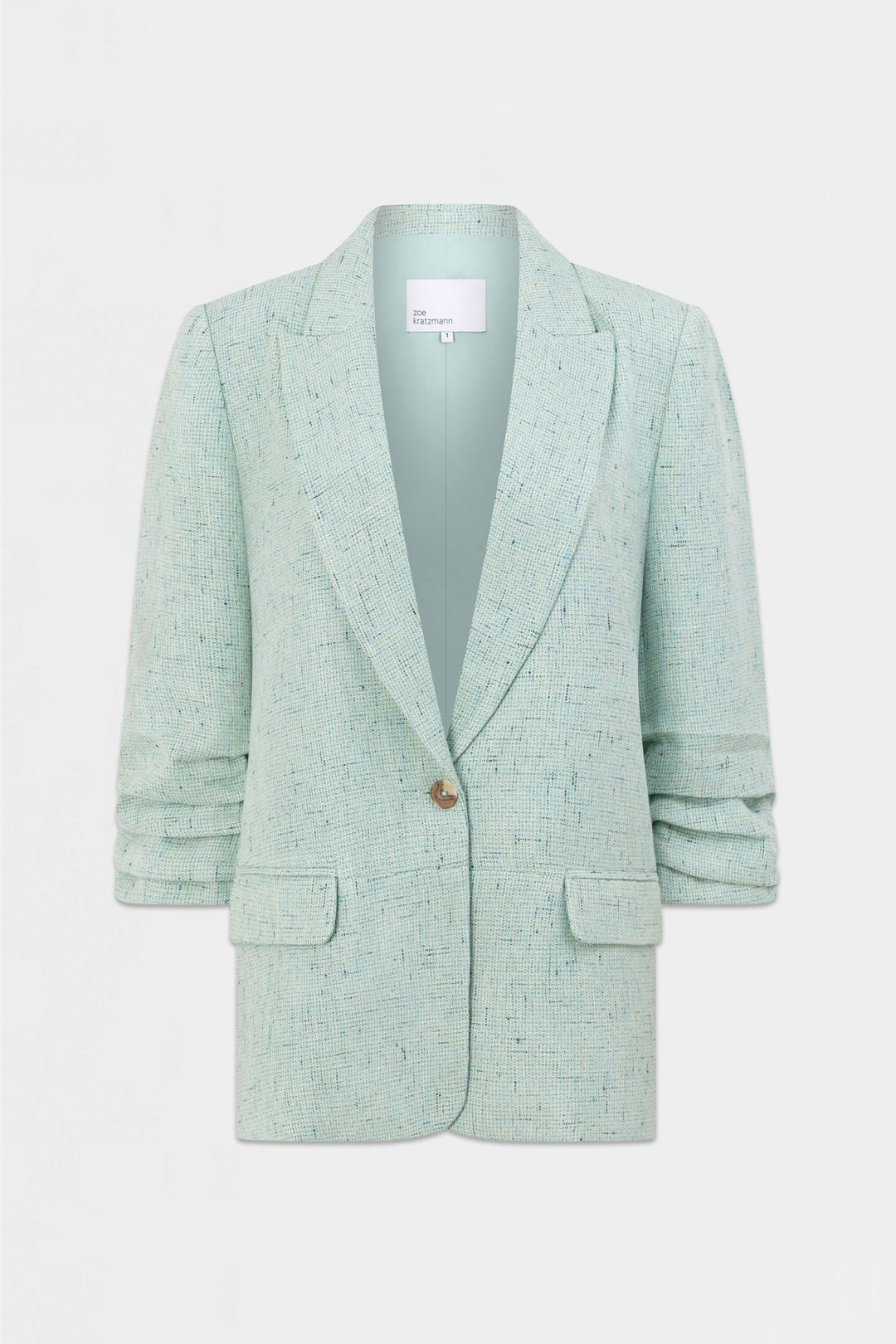 refine jacket - pistachio