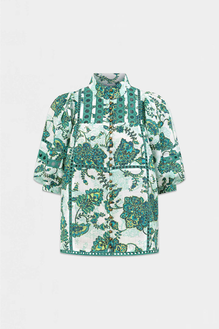 extend top - garden paisley