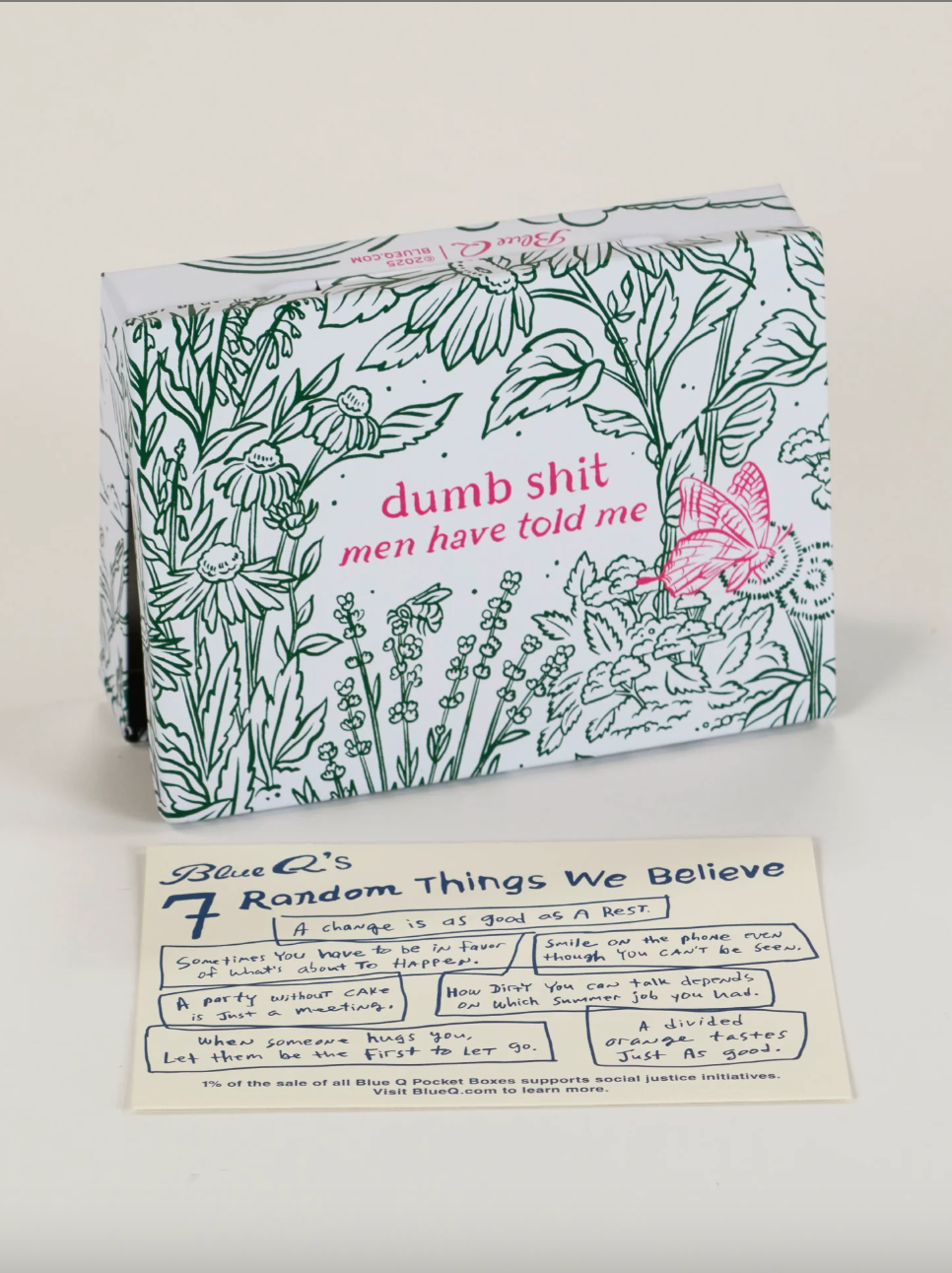 Dumb Shit Pocket Box Tin – Storage Box by BlueQ Blue Q Socks