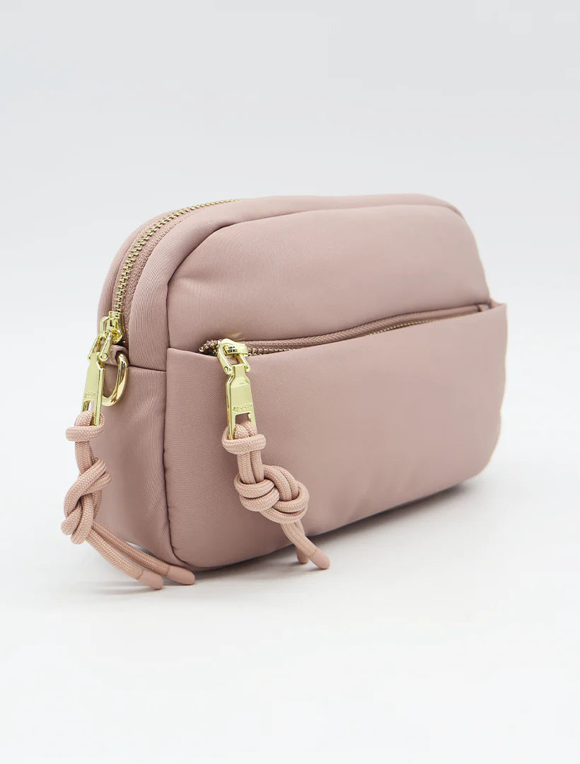 Cleo Cross Body Bag - Dusty Rose Handbags zjoosh   