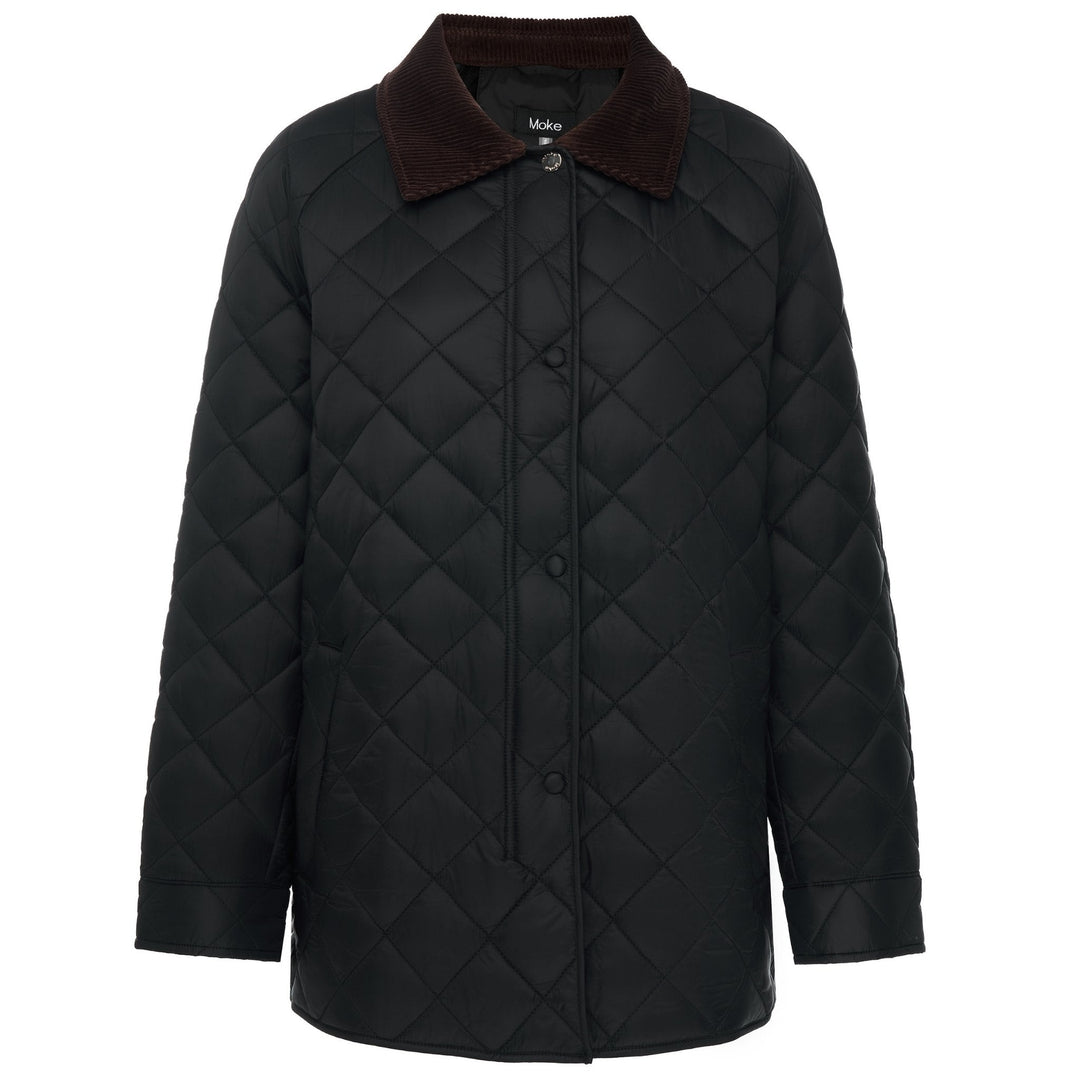 Daisy Quilted Jacket - Black