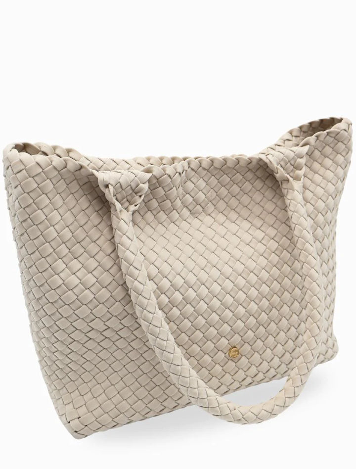 Deauville Tote Bag - Regular Size Ecru Bags zjoosh   