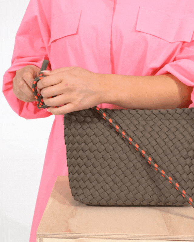 Panama Crossbody - Khaki Neo Plait