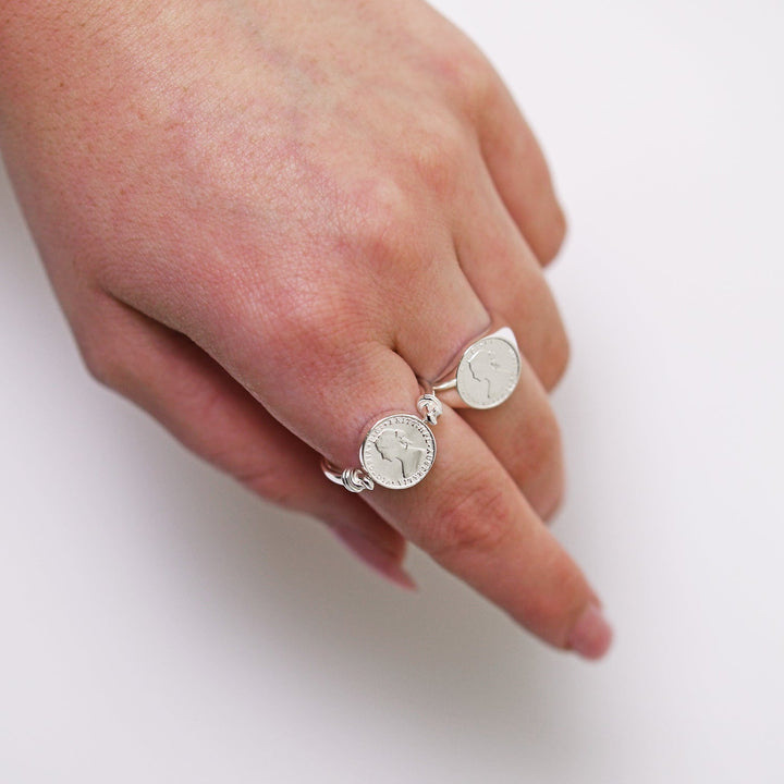 Coin flip ring Von Treskow