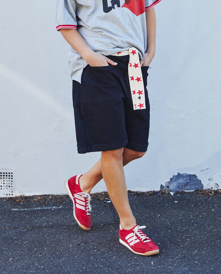 WEEKEND STRETCH SHORT - BLACK hammill & Co