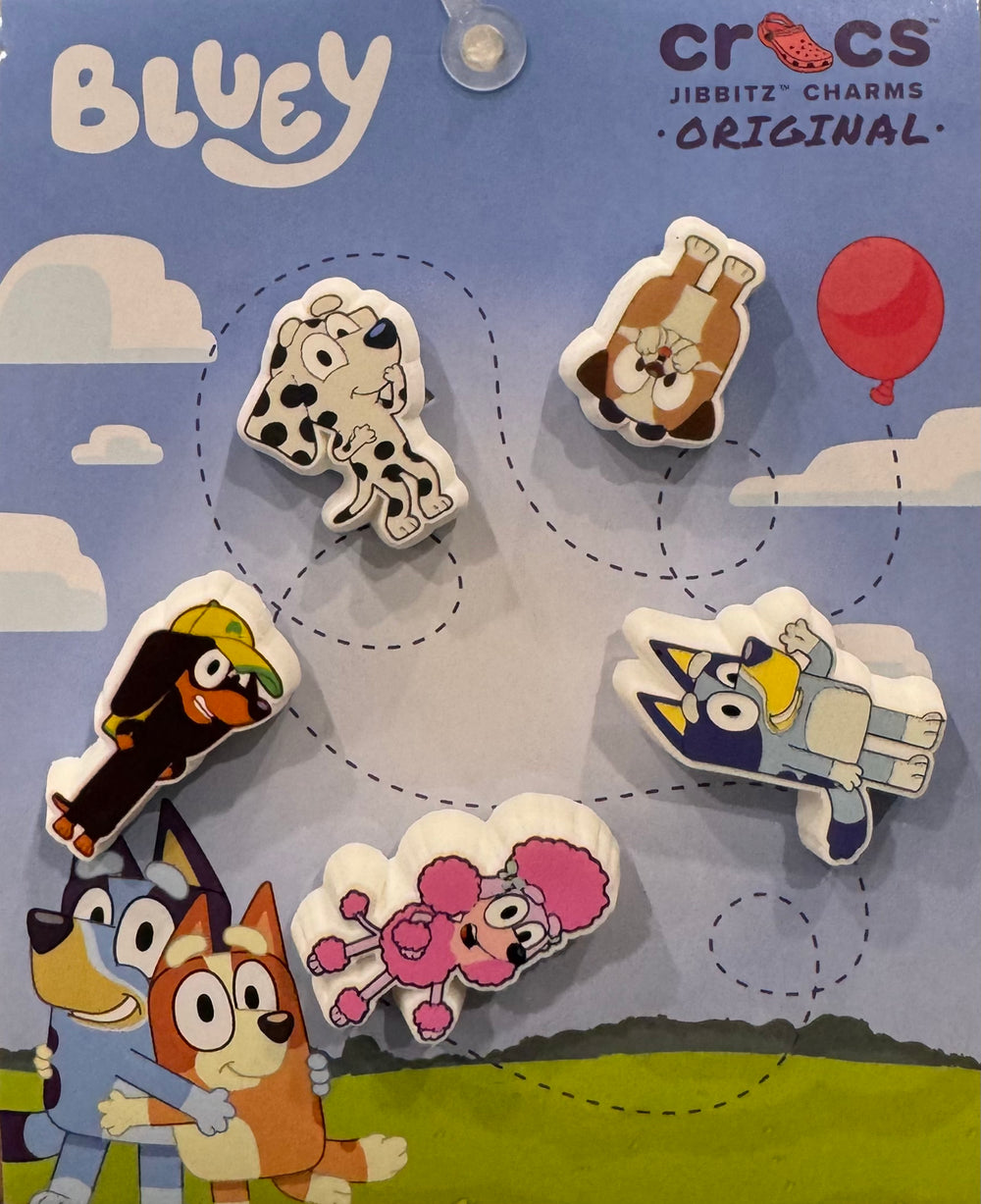 CROC original JIBBITz - Bluey 5 pack *LIMITED EDITION* Shoes Croc Accessories