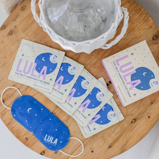 LAVENDER SELF-WARMING EYE MASK (5 MASKS) Lula Eye Mask