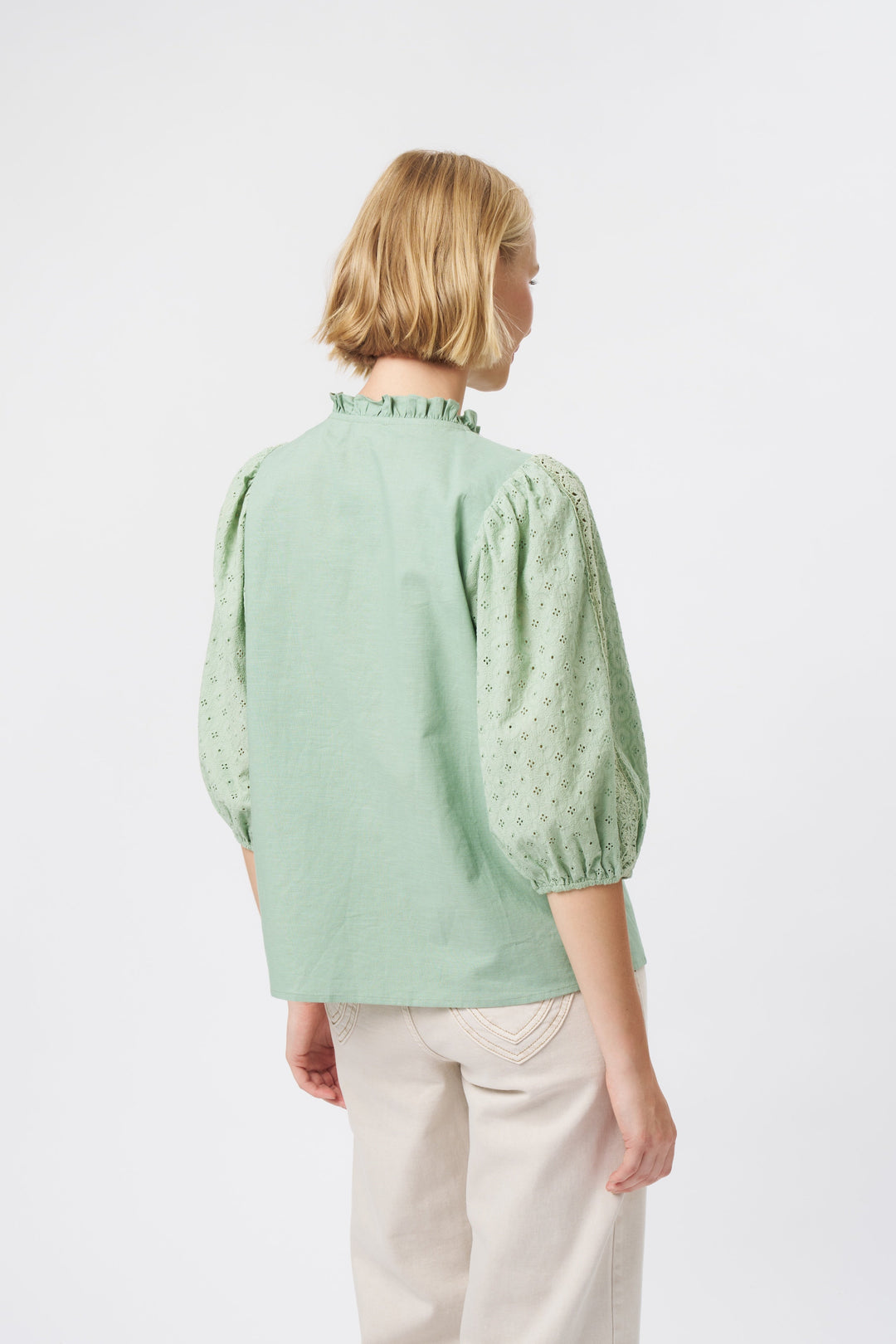 Isabella Shirt - Grape Green